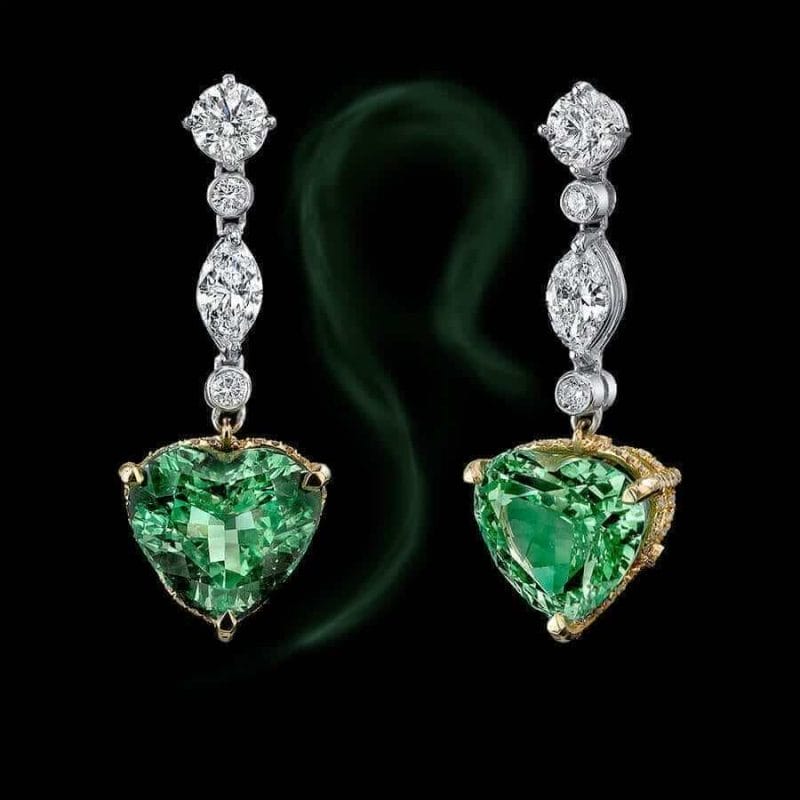 Tsavorite Earrings