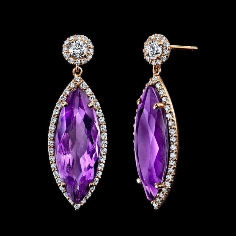 Amethyst Earrings