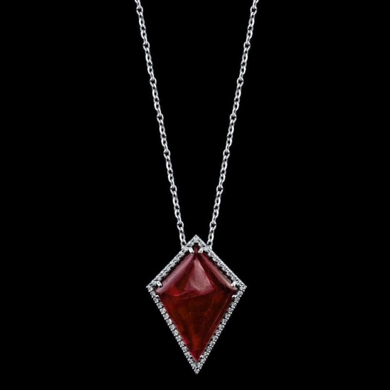 Rubellite Pendant