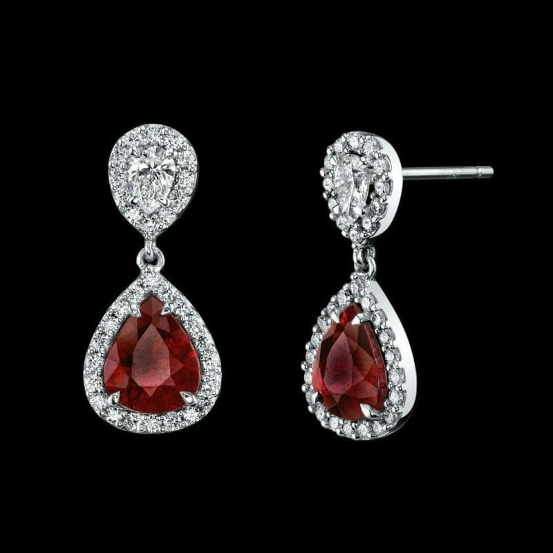 Ruby Earrings