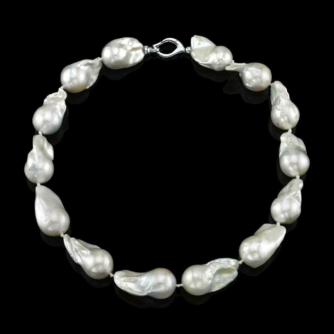 Baroque Fresh Water Pearls Necklace – Hubert Jewelry – Fine Diamonds ...