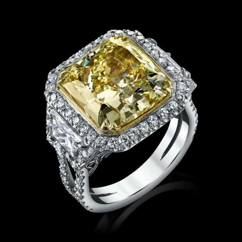 Fancy Yellow Diamond Ring