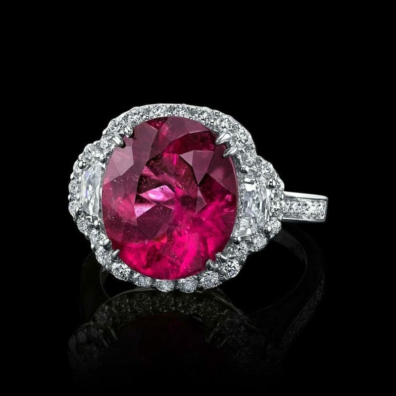 Rubellite Ring