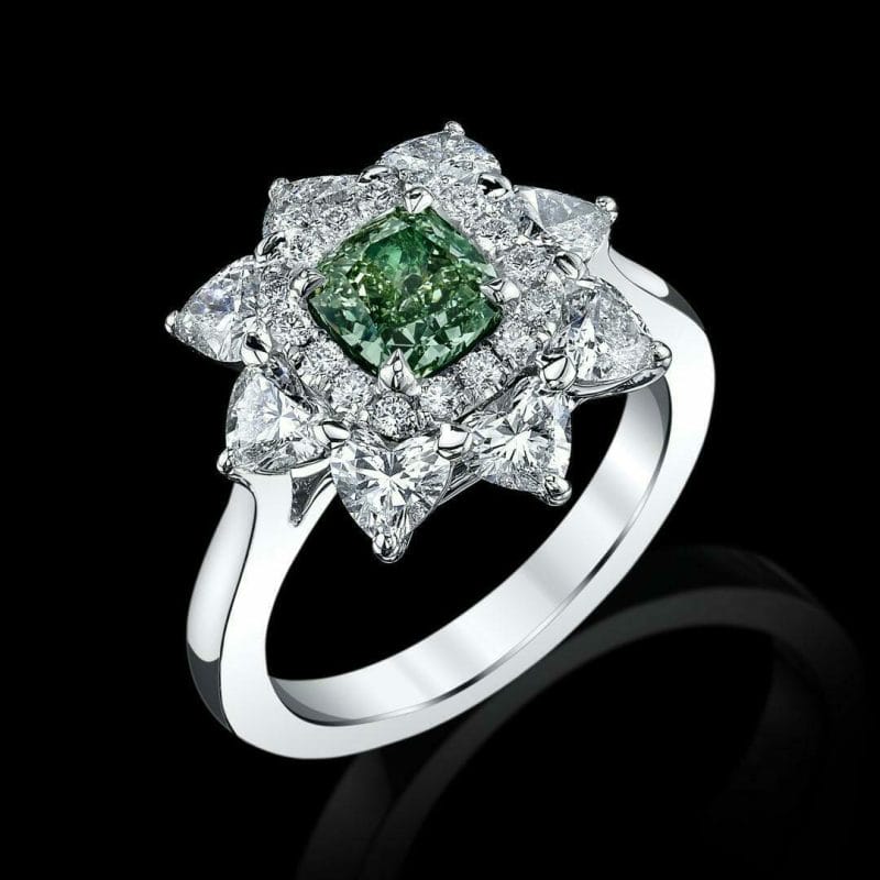 Yellowish Green Fancy Diamond