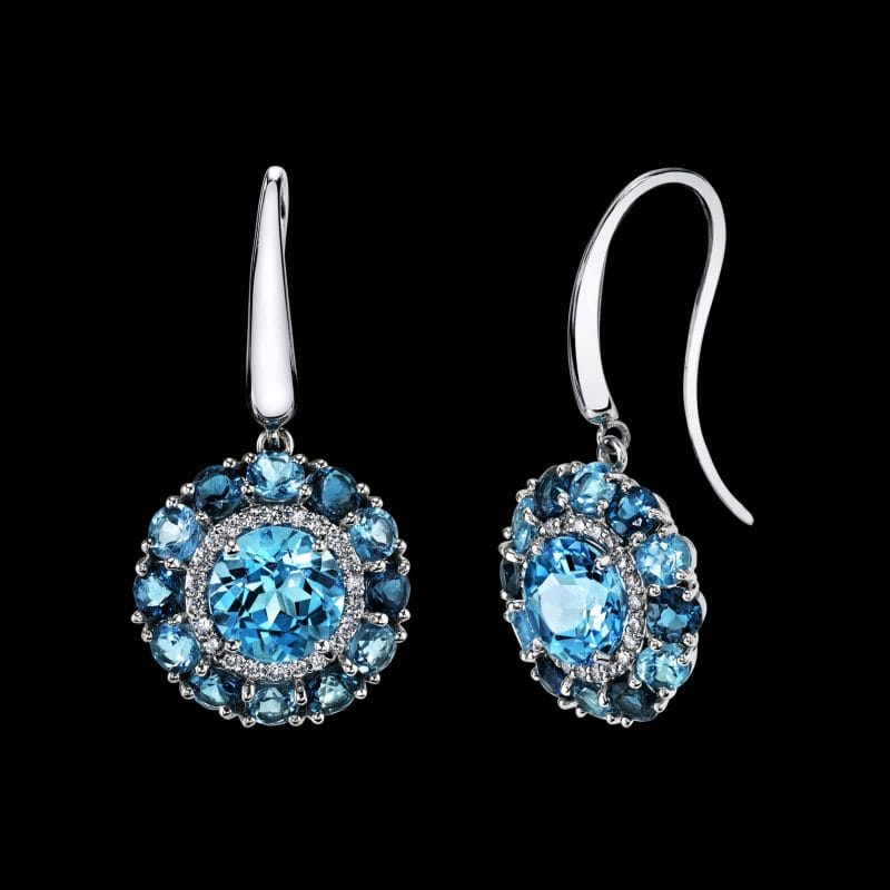 Topaz Earrings