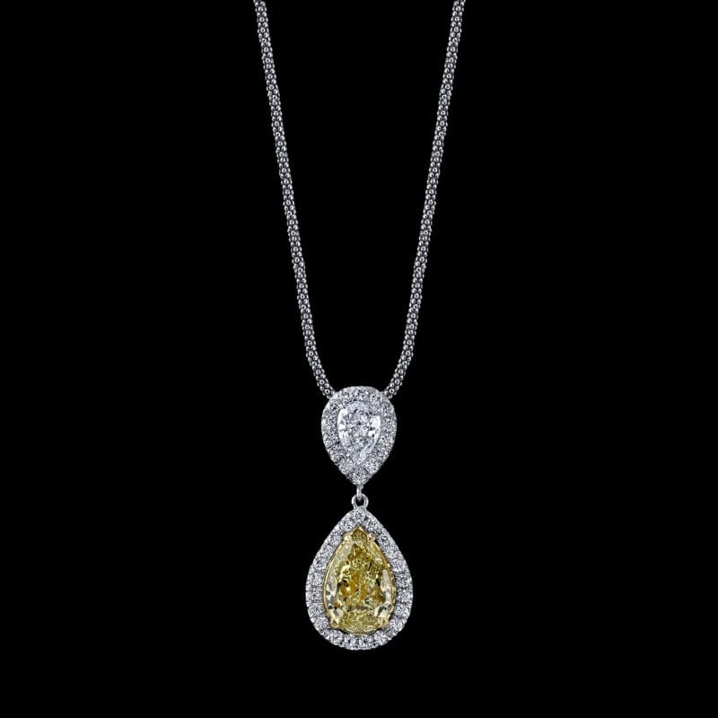 Yellow Diamond Pendant