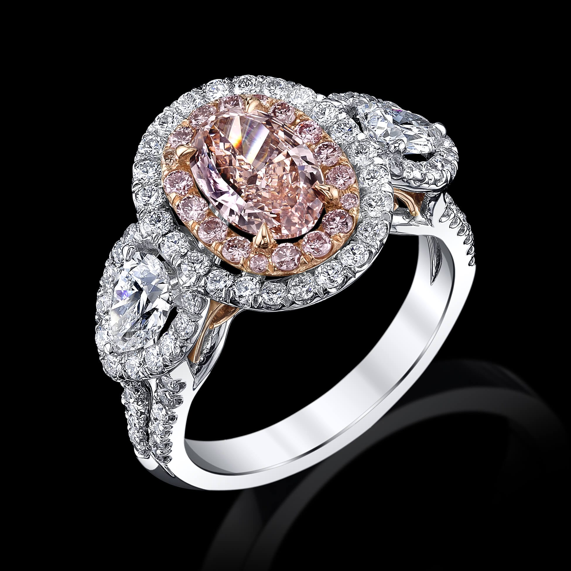 What your colored engagement ring means Hubert Jewelry Fine