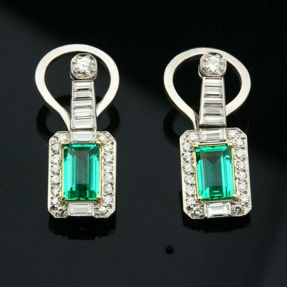 Emerald Earrings
