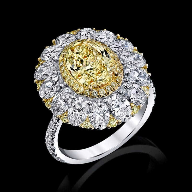 Yellow Diamond Ring