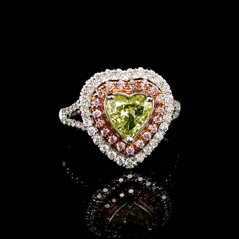 Natural Green-Yellow Diamond
