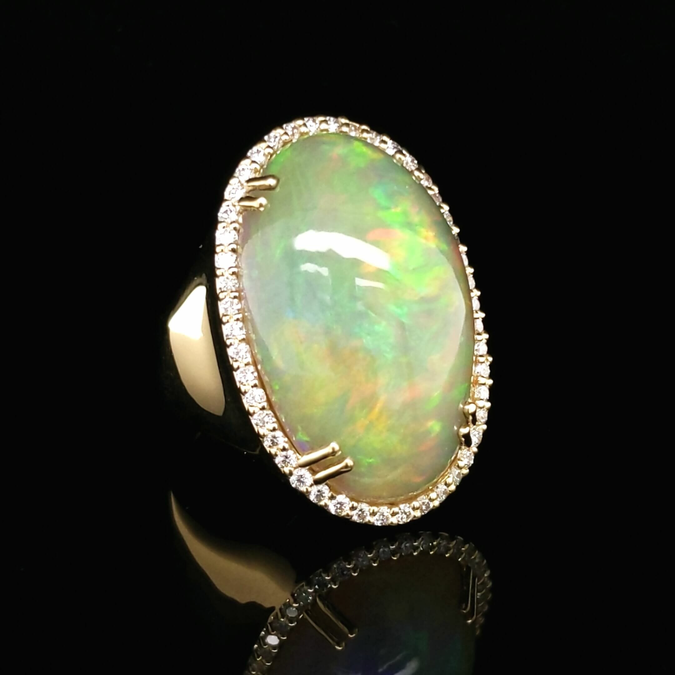 Brazilian 2024 opal ring