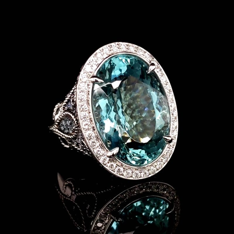 Aquamarine Ring