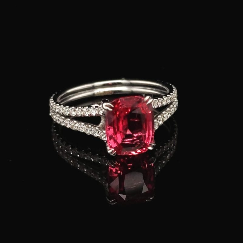 Red Spinel Ring