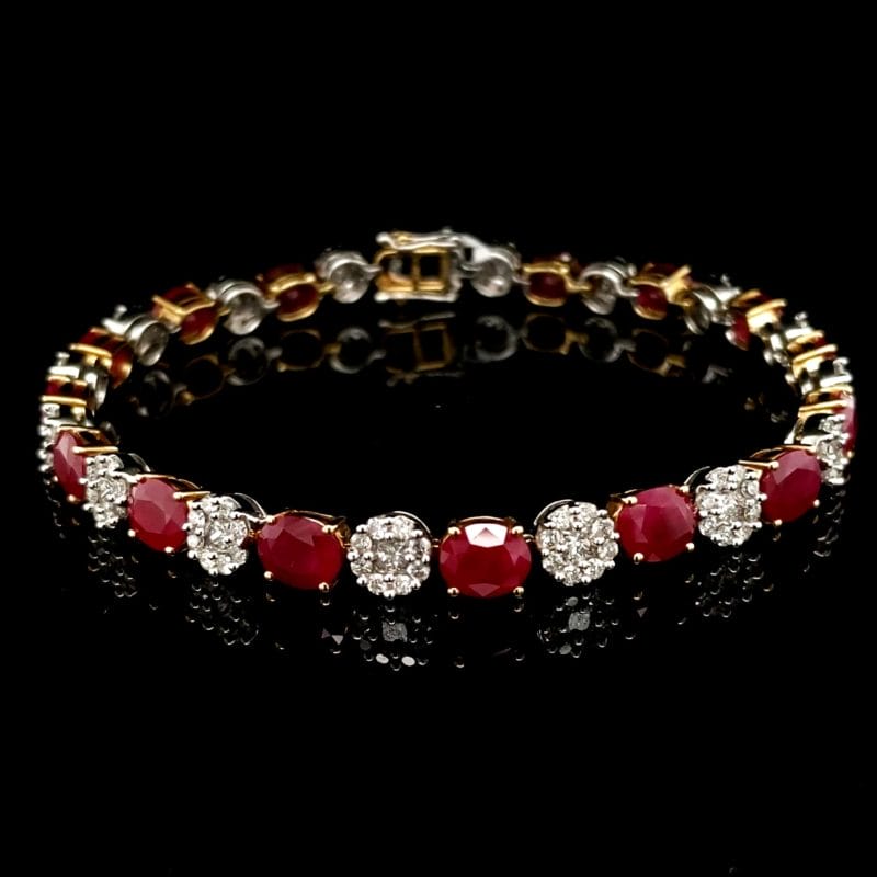 Ruby and Diamond Bracelet
