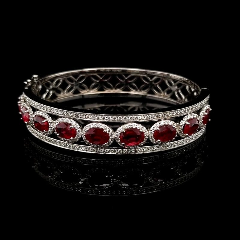 Ruby and Diamond Bracelet