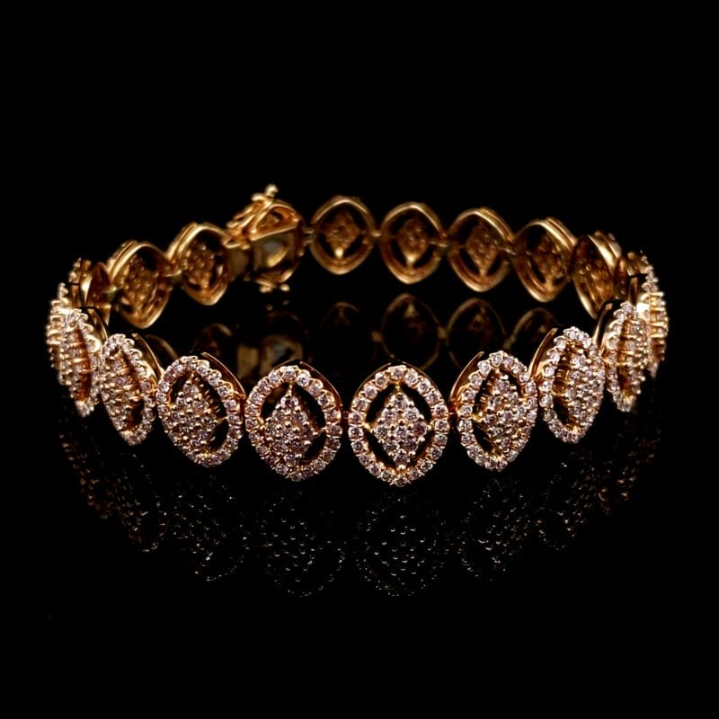 Pink Diamond Bracelet