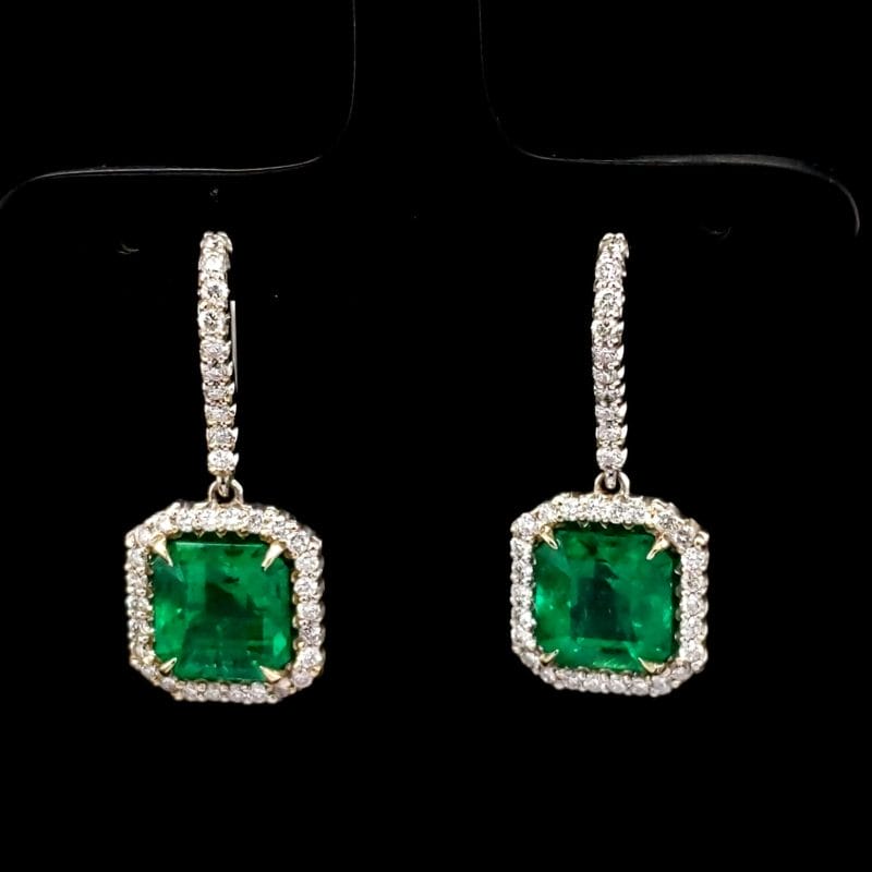 Emerald Earrings