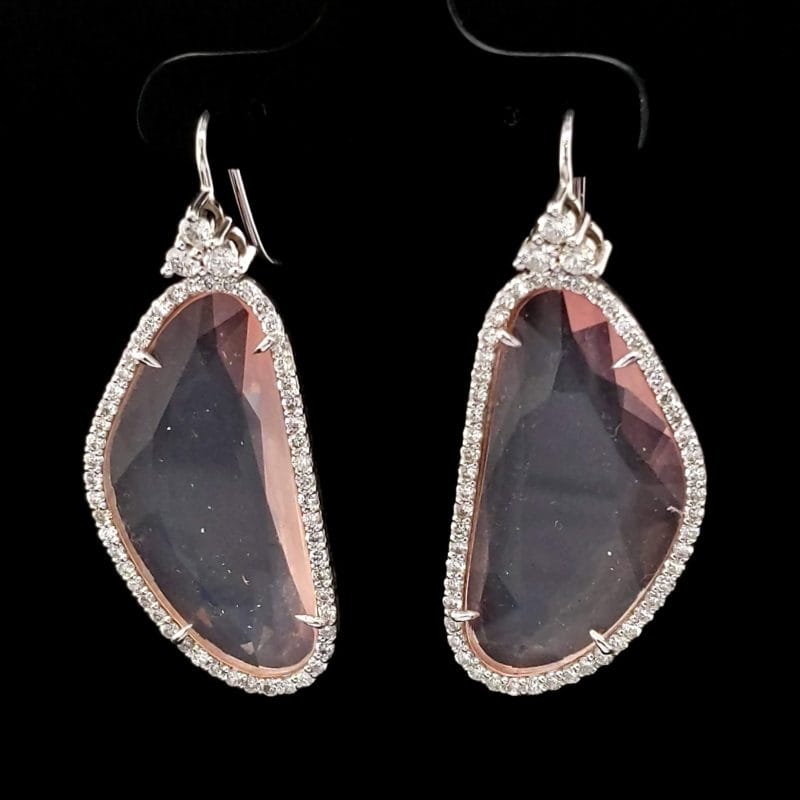 Rose Quartz Earrings