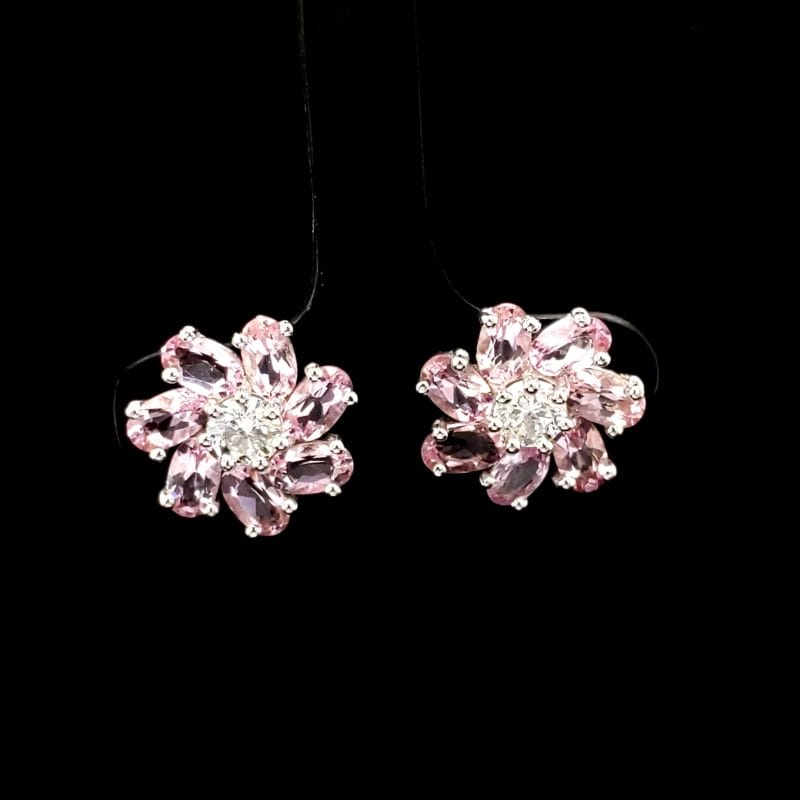 Morganite Earrings