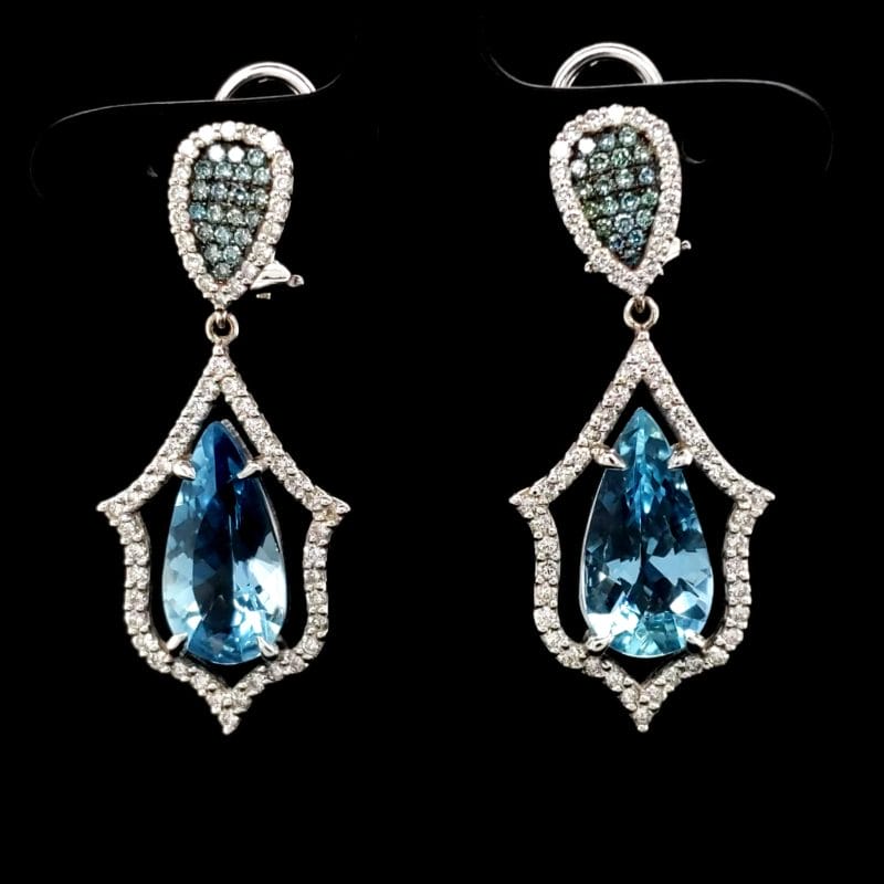 Aquamarine Earrings