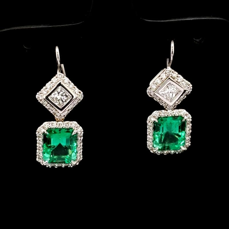 Emerald Earrings