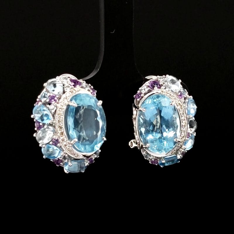 Aquamarine Earrings