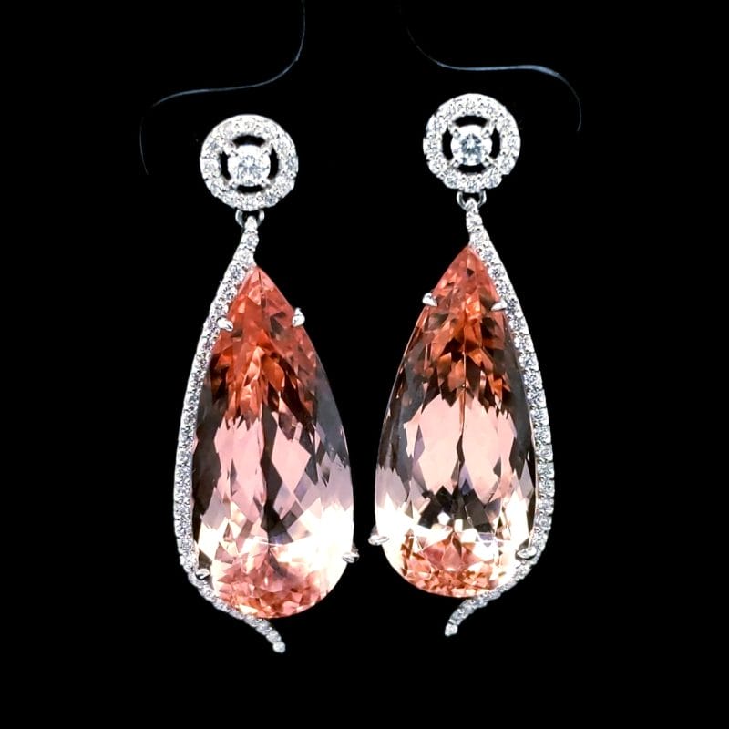 Morganite Earrings