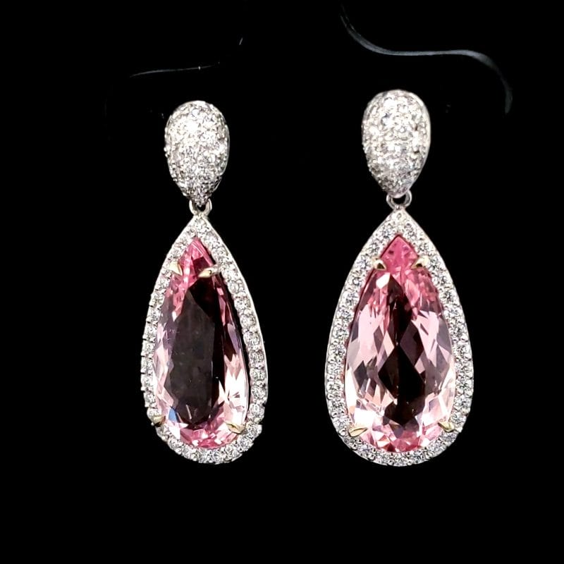 Morganite Earrings