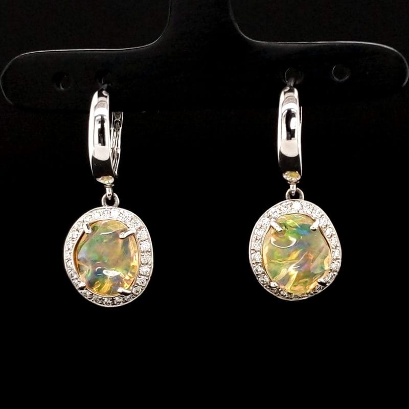 Opal Earrings