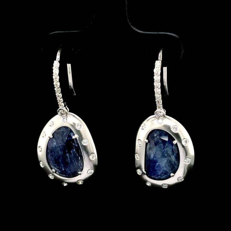 Burmese Sapphires Earrings