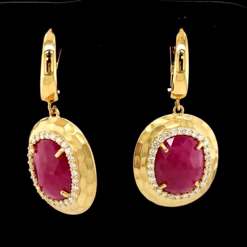 Ruby Earrings