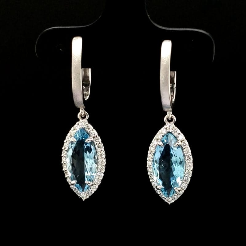 Aquamarine Earrings