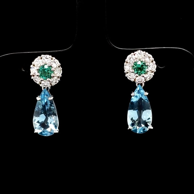 Aquamarine Earrings