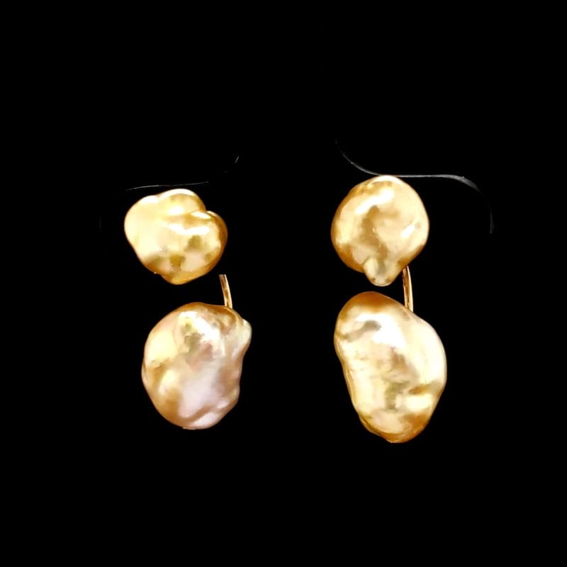 Keshi Pearl Earrings