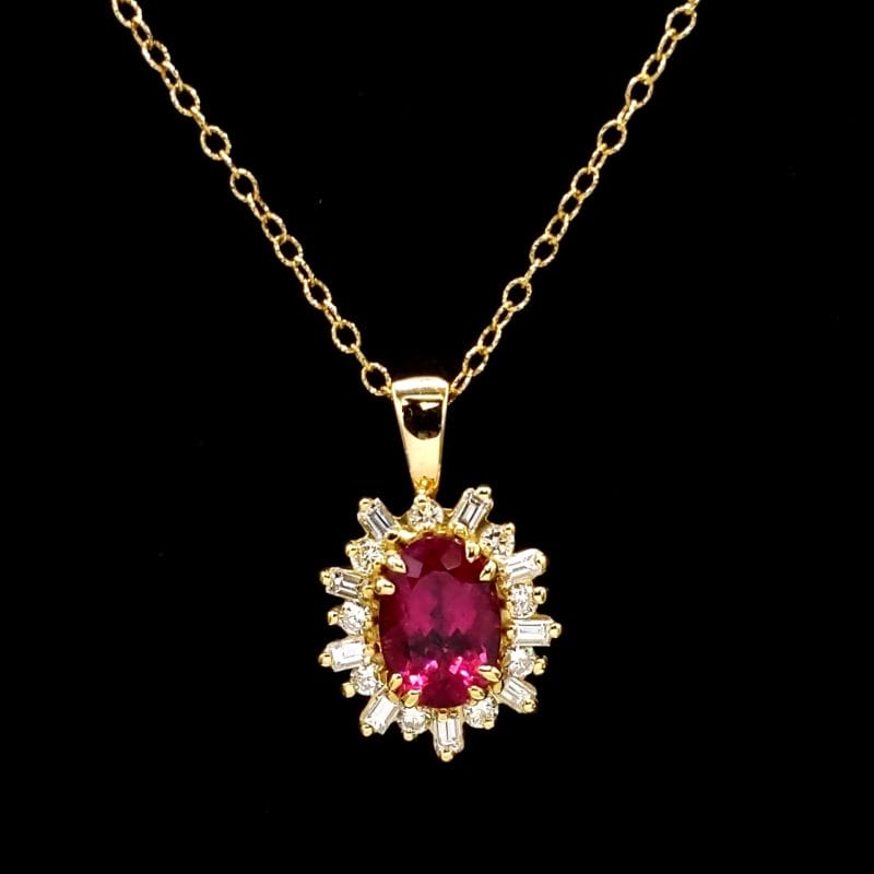 Rubellite Pendant