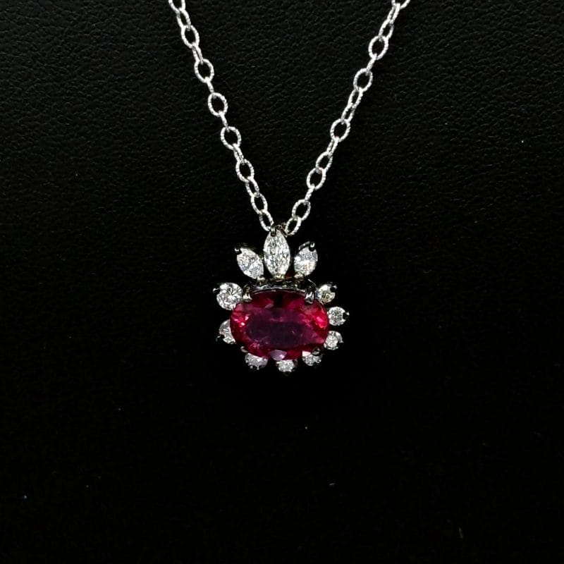 Rubellite Pendant