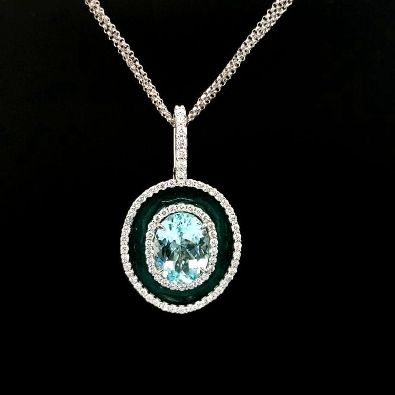 Paraiba Tourmaline Pendant