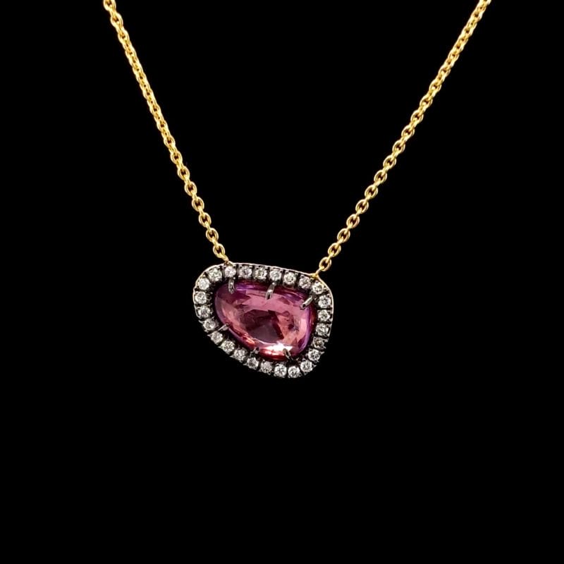 Pink Sapphire Pendant