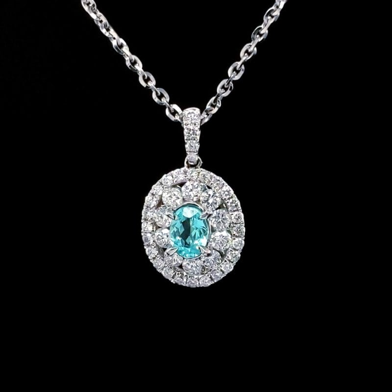 Paraiba Tourmaline Pendant