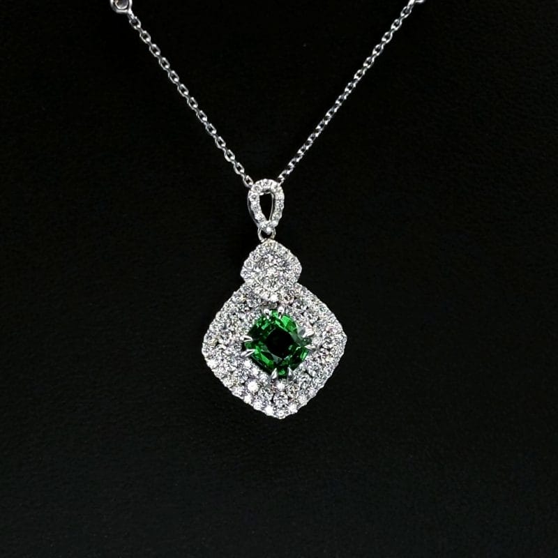 Tsavorite Garnet Pendant