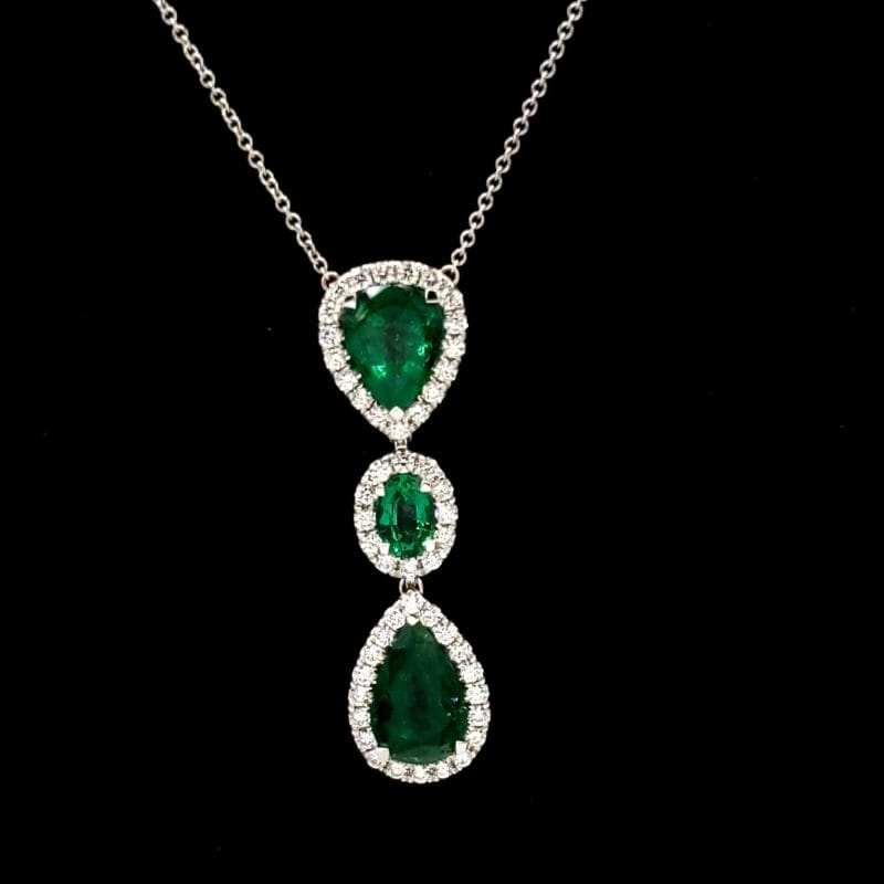 Emerald Pendants