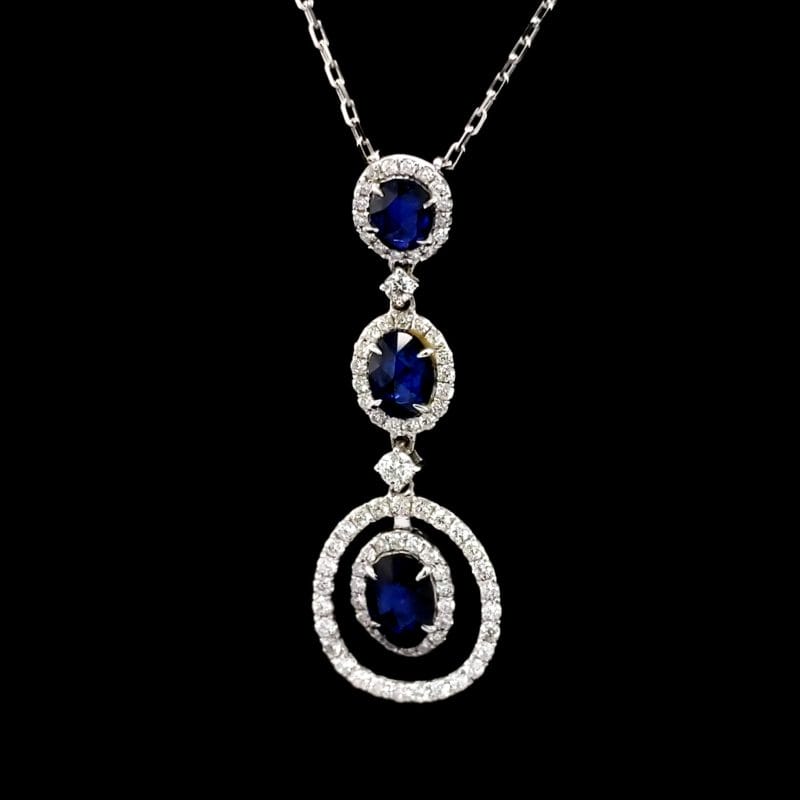 Sapphire Pendant