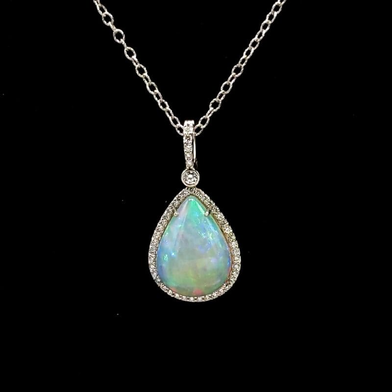 African Opal Pendant