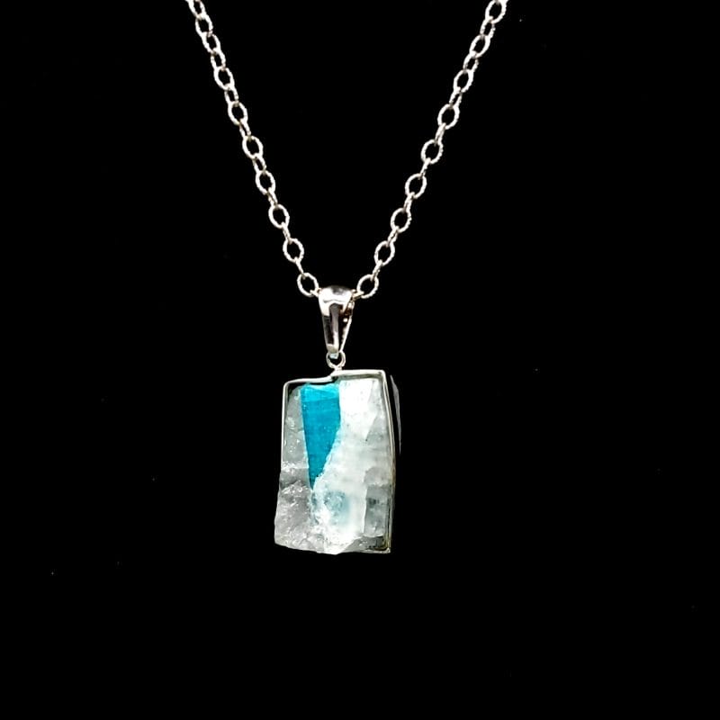 Paraiba Crystal Pendant