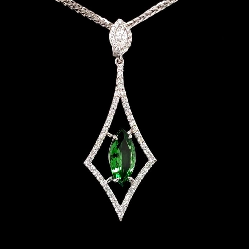 Tsavorite Pendant