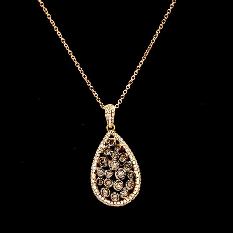 Chocolate Diamonds Pendant