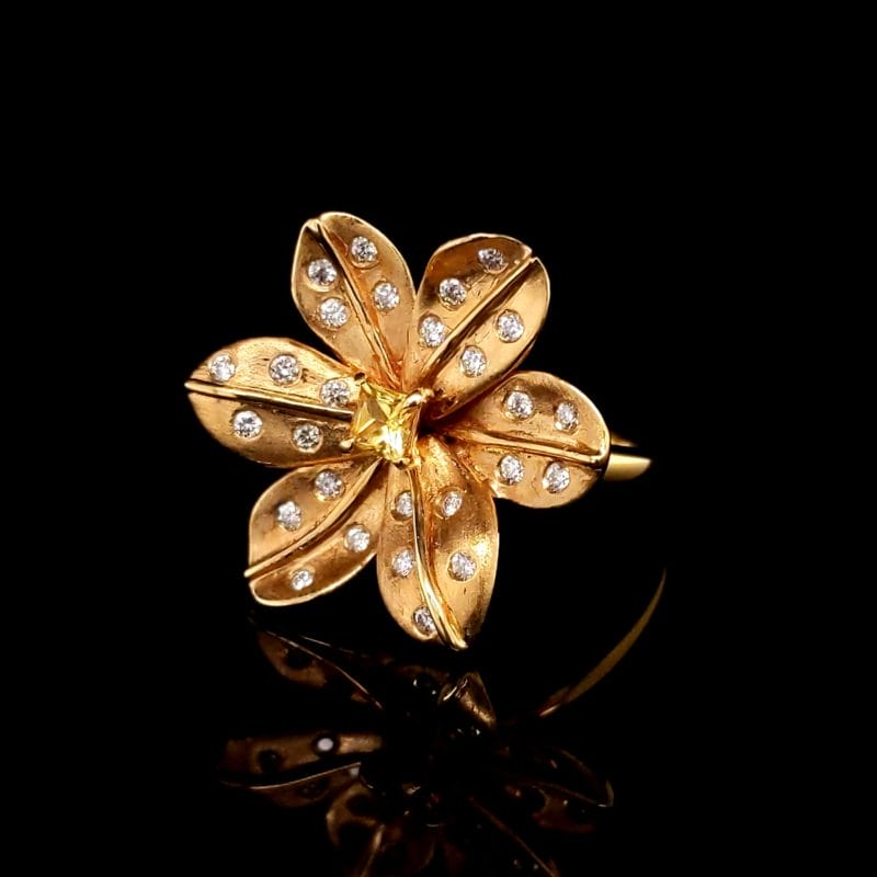 Yellow Sapphire Ring