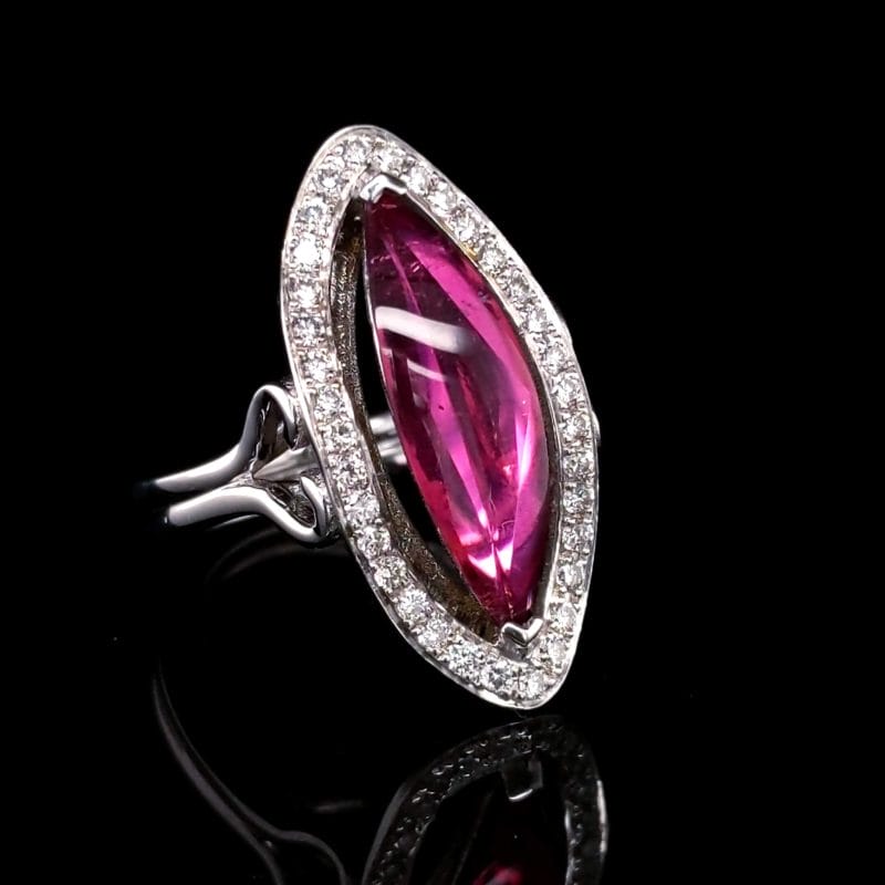 Pink Tourmaline Ring