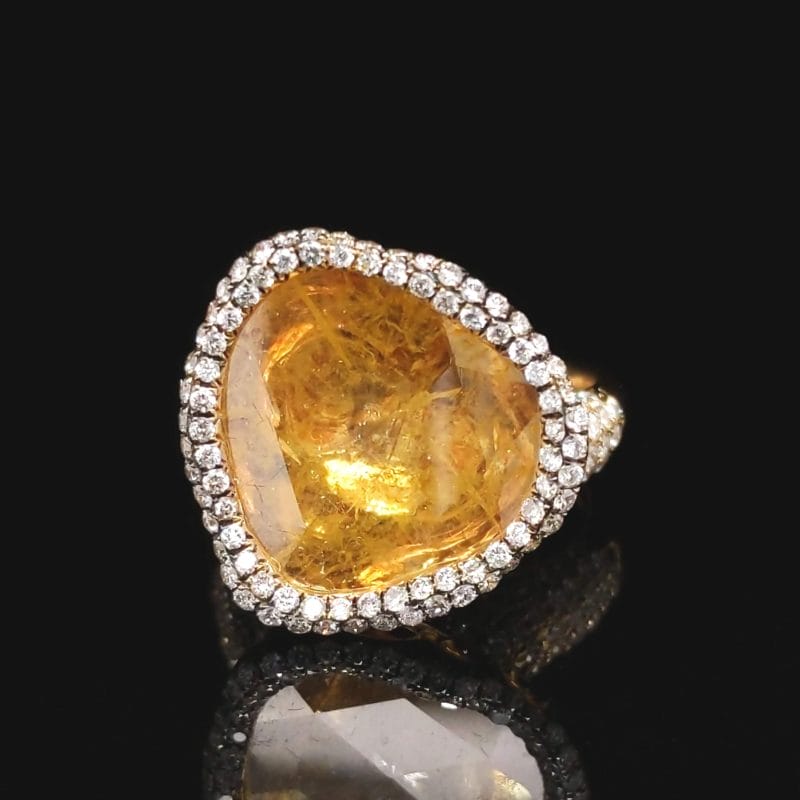 Yellow Diamond Slice