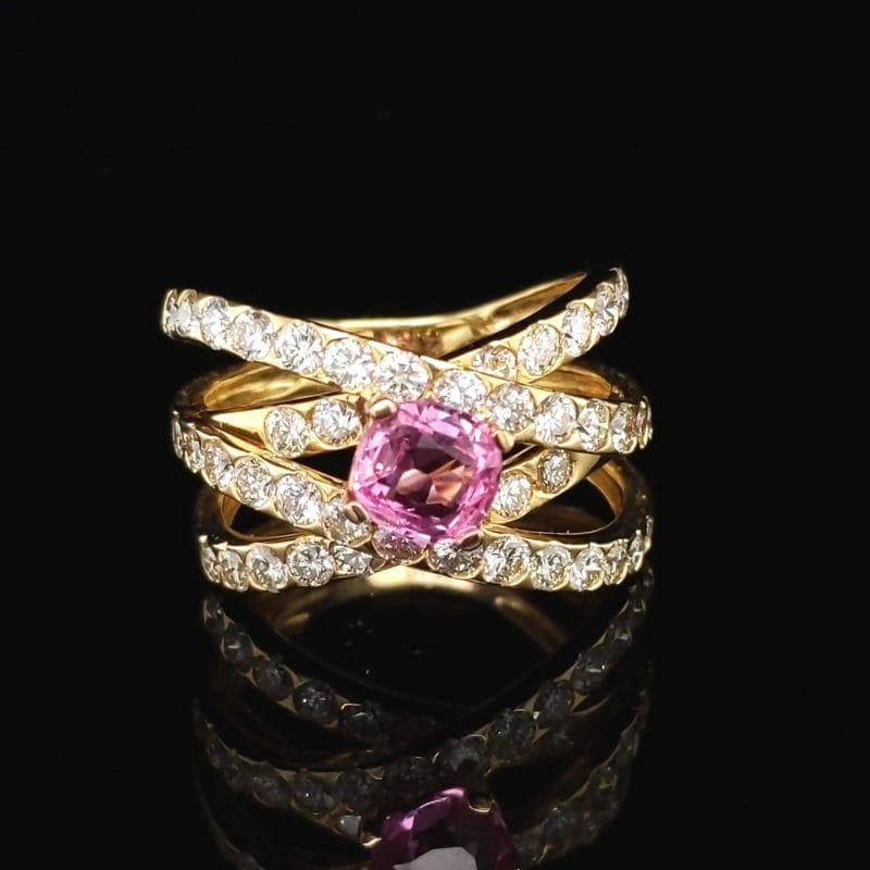 Pink Sapphire Ring